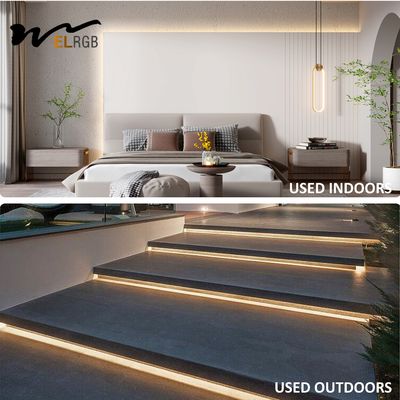 Vertical Bending Direction 288 LEDs/M Ultra Bright COB LED Light Strip Waterproof Dimmable