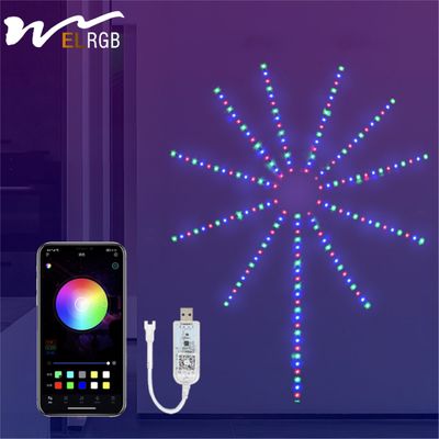 Festive decoration atmosphere lights LED music voice control lights for smoke flower