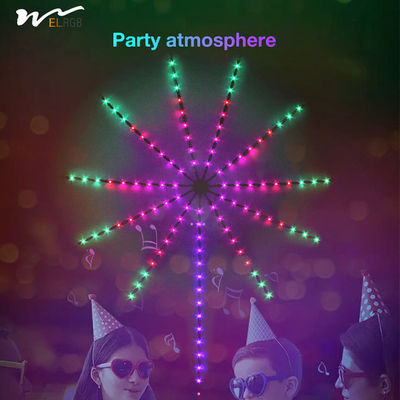 Intelligent Low-Voltage Music Voice Controlled Full Color Starry Sky Festival Light