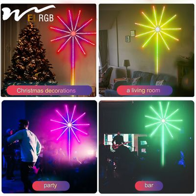 Intelligent Low-Voltage Music Voice Controlled Full Color Starry Sky Festival Light