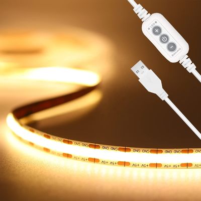 480 LED USB COB Strip Light Kit Waterproof and Remote Control for Holiday Lighting