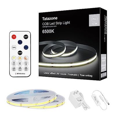 480 LED USB COB Strip Light Kit Waterproof and Remote Control for Holiday Lighting