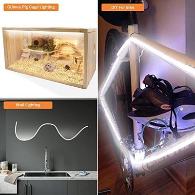 480 LED USB COB Strip Light Kit Waterproof and Remote Control for Holiday Lighting