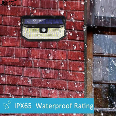 LED Solar Motion Sensor Lights 182 Leds 2500Lm IP65 Waterproof for Patio Garden Garage