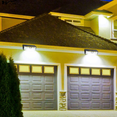 LED Solar Motion Sensor Lights 182 Leds 2500Lm IP65 Waterproof for Patio Garden Garage