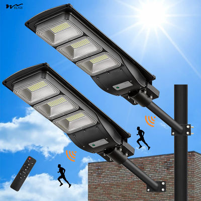 500W Solar Street Light IP65 Waterproof Outdoor Lights 2 Pieces 6000LM Solar Floodlight
