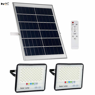 Solar Safety Street Light 100W LED Floodlight with Remote Control and IP67 Waterproof