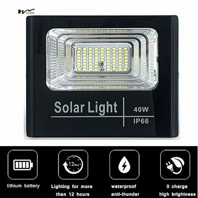 Solar Street Light 2-Piece LED Landscape Lamp Column with Long Lifespan of 50000 Hours