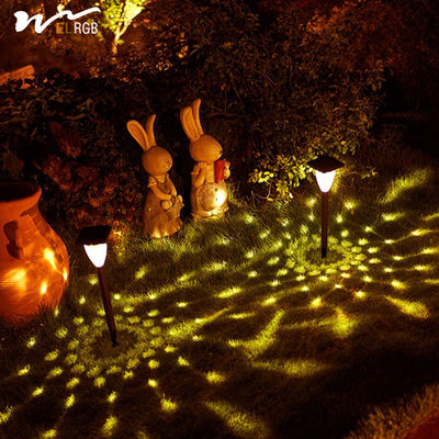 Waterproof ABS Material Solar Lawn Lights for Garden Landscaping and Home Atmosphere