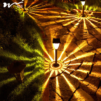 Waterproof ABS Material Solar Lawn Lights for Garden Landscaping and Home Atmosphere