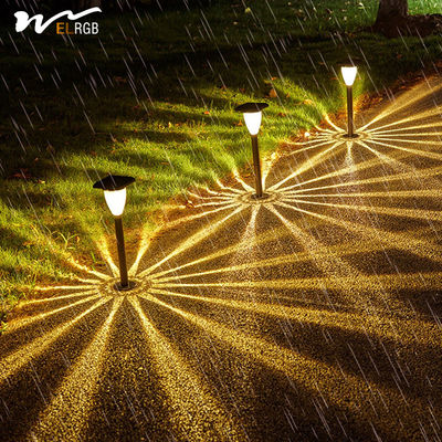 Waterproof ABS Material Solar Lawn Lights for Garden Landscaping and Home Atmosphere