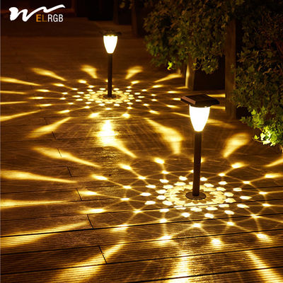 Waterproof ABS Material Solar Lawn Lights for Garden Landscaping and Home Atmosphere