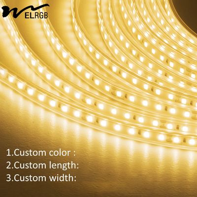 Optical Control LED Light Strip for Outdoor Courtyard Balcony ABS Material and Waterproof