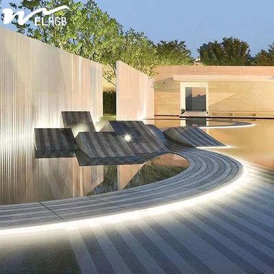 Optical Control LED Light Strip for Outdoor Courtyard Balcony ABS Material and Waterproof