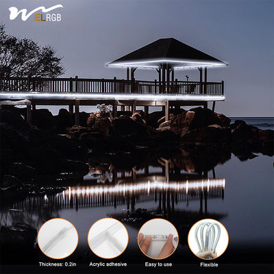Solar Energy LED Garden Lights IP68 Waterproof Acrylic Tape Cutting with Remote Control