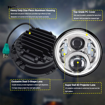 Universal Motorcycle Projection Light Kit Waterproof Ghost Shadow Lights Red Pack of Pair