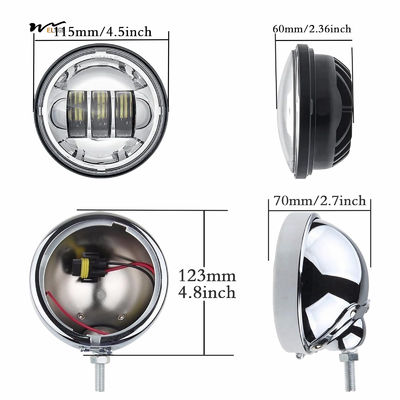4.5 Inch LED Passing Light for Electra Glide Vehicle Service Type and Lighting Design