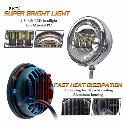 4.5 Inch LED Passing Light for Electra Glide Vehicle Service Type and Lighting Design