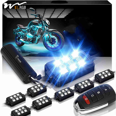 Multi-Color Neon RGB Strips Wireless Smart Remote Controller for Motorcycle LED Light Kit