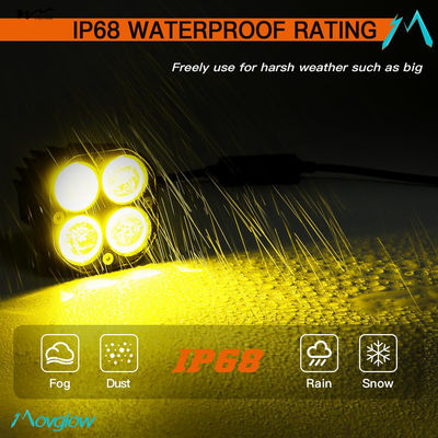 Waterproof LED Point Driving Fog Light for R1200GS F800GS K1600 Motorcycle Universal Fit