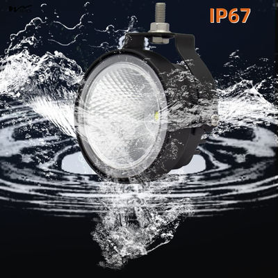 Motorcycle Round 4-inch LED Pod Off-Road Driving Fog Lights Ultra-Bright Drain Lights