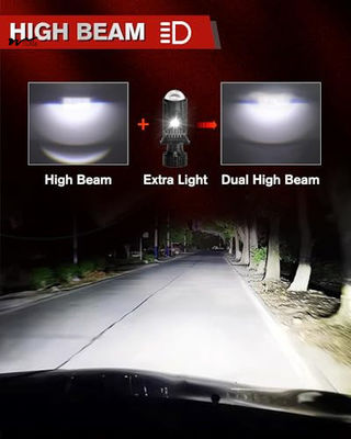 Front Auto Part Position Triple Light Beams LED Headlight with Projector Assemblies