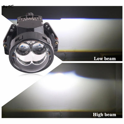 5500K LED Headlight Low 38W High 68W Light Weight Aluminum Lens for Auto CAD Layout
