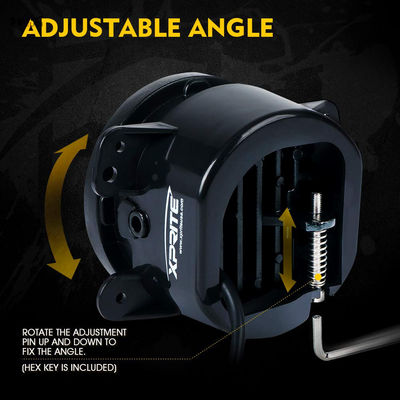 9 x 4.5 x 6 inches Package Dimensions 4-Inch 60W LED Fog Lights for Off-Road Driving