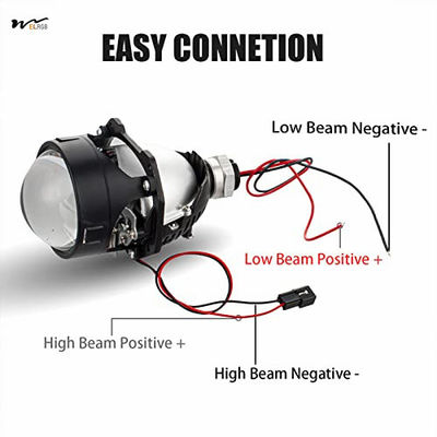 LitePro DLX Layout 3.0 Inch Bi LED Projector Lens for Car Retrofit Lighting Solutions