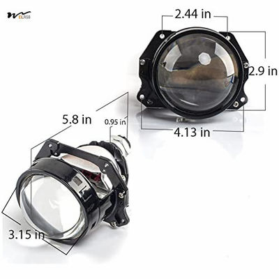 LitePro DLX Layout 3.0 Inch Bi LED Projector Lens for Car Retrofit Lighting Solutions