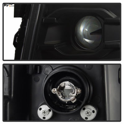 Clear Lens 1500 LED DRL Tube Projector Headlights for Improved Visibility on the Road
