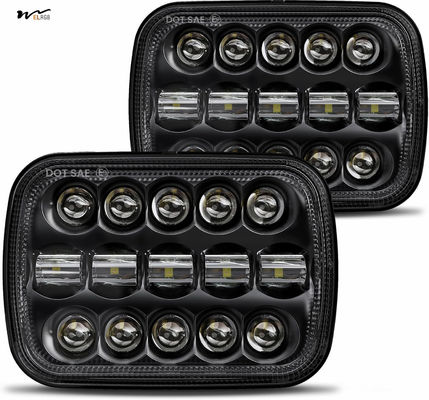 110W 5x7 LED Headlights 7x6 Headlight Hi/Low Sealed Beam Driving Lights Manufacturing