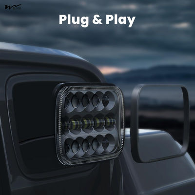 110W 5x7 LED Headlights 7x6 Headlight Hi/Low Sealed Beam Driving Lights Manufacturing
