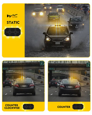 Power Source Corded Electric LED Strobe Beacon Lights Bar for Emergency Traffic Warning