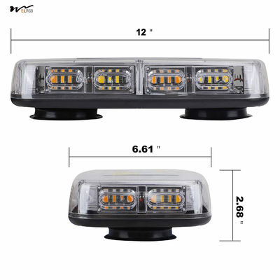 Roof Top 48LED A W High Visibility Emergency Safety Warning LED Mini Strobe Light bar