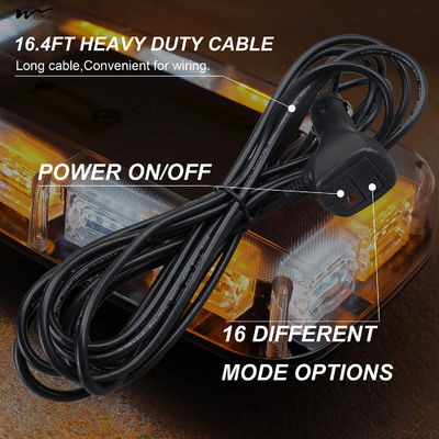 Roof Top 48LED A W High Visibility Emergency Safety Warning LED Mini Strobe Light bar