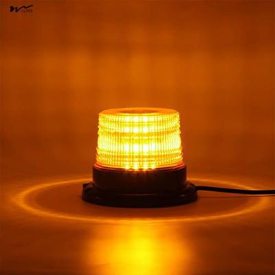 Waterproof LED Strobe Light 12V-24V Amber 40 LED Warning Safety Flashing Beacon Lights