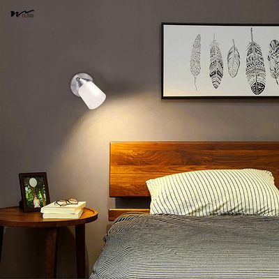 3W Touch Switch Wall Spot Light Caravan Interior Dimmable Bedside USB Reading