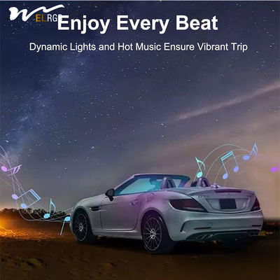 LED Car Strip Lights Multicolor Interior Lighting Kit 16 Million Colors 5 in 1 APP