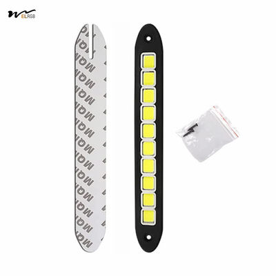 Waterproof COB DRL Fog Lights for Car 2Pcs High Power LED Daytime Running Light Strip