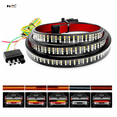 LED Strip Light for Truck Tailgate Side Bed Continuous Amber Brake Running Turn Signal