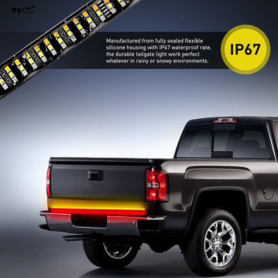 LED Strip Light for Truck Tailgate Side Bed Continuous Amber Brake Running Turn Signal