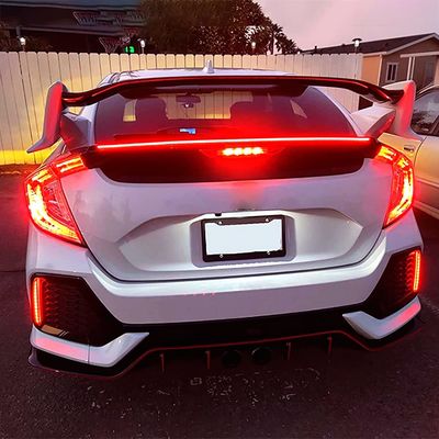 129.79 x 3.51 x 1.02 cm Packaging Size Luminous Car Spoiler with LED Strip Light