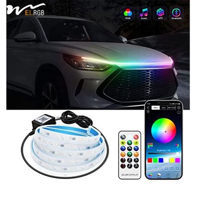 59 Inch Car LED Light Strip Waterproof Daytime Running Light Kit Other Control Mode