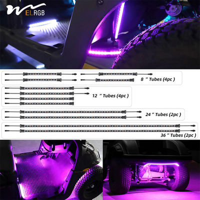 Polyvinyl Chloride PVC Golf Cart LED Light Strip Trim Neon Kit for EZGO Yamaha Club Cars