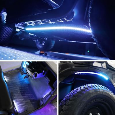 Polyvinyl Chloride PVC Golf Cart LED Light Strip Trim Neon Kit for EZGO Yamaha Club Cars