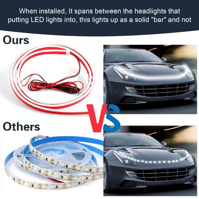 LED Hood Light Strip Suitable for External Car Hood Waterproof Daytime Running Lights