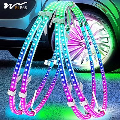 Residential LED Dream Chasing Colors L/R Turn Signal Brake Backlight Strip Light Kit
