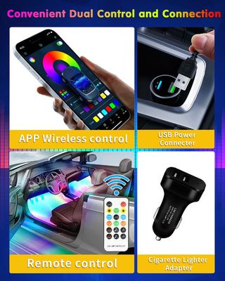 Waterproof LED Neon Lights for Internal Lighting Intelligent APP Control and Music Sync