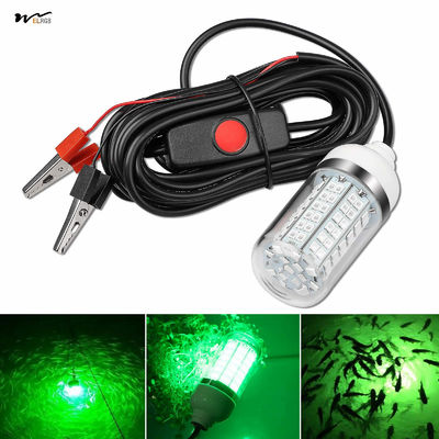 Acrylic Shade Material 12V 10W/45W LED Submersible Fishing Light for Squid and Shrimp